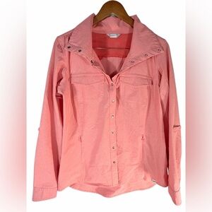 Duluth Trading Co Women’s Coral Snap Front Lightweight Jacket Size S